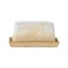Bloomingville Paula botervloot, natuur, aardewerk, L17,5xH8xB11,5 cm, 100 ml