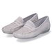 Rieker Damen Slipper Beige Rauleder Größe:42