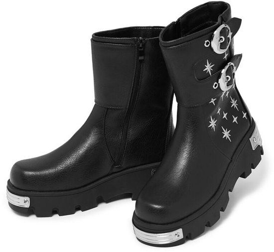 Koi Eclipsed Rituals Biker Boots Dames Laars - zwart - EU39