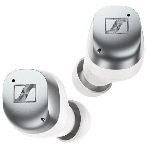 Sennheiser Momentum True Wireless 4 - White Silver - In-Ear Bluetooth Headphones