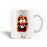 Keramische mok maniacase, Free Fire Heroic Logo