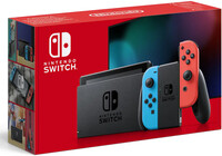 Nintendo switch (2019 upgrade) - red/blue