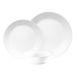 Corelle Serviesset (12-delige set, Winter Frost White) dinerset voor 4, 4 x dinerborden, zijborden en kommen