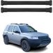 Omtec Omac Barres De Toit En Aluminium Pour Land Rover Freelander I L314 1998-2006 – Tüv / Din 75302:2019 – Charge Max 75 Kg – 2 Barres Noir