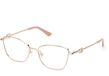 Guess GU2974 Shiny pink gold Cat Eye Brilmonturen Vrouwen