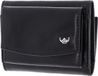 Golden Head Leren portemonnee Colorado RFID Protect Minischeintasche 1314 Schwarz zwart