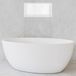 Hotbath &More Inbouwnis - 30 x 60 x 10 cm - met LED-verlichting - Mat Wit
