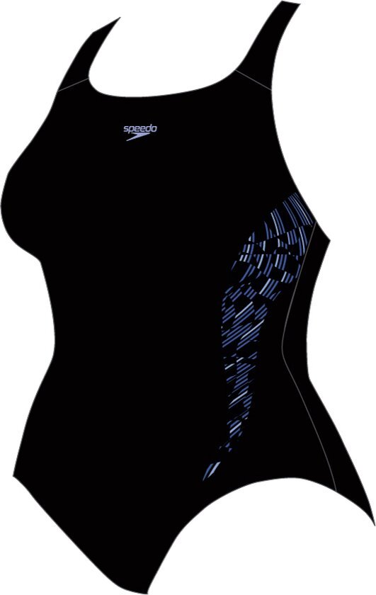 Speedo Placement Medalist (+) Marine/Blauw Sportbadpak - Maat 44