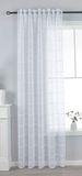 Valencia, 2023410, gordijn (h x b) 245 x 145 cm, naturel klassiek, multiband ophanging, scherli, transparant, linnenlook