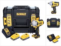 DeWalt DCF 892 E2T accu-slagmoersleutel 18 V 813 Nm 1/2" borstelloos + 2x accu 1,7 Ah + oplader + TSTAK