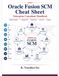Oracle Fusion SCM Cheat Sheet: Enterprise Consultant Handbook for Implementation, Configuration, Integration, Analytics, Troubleshooting & Interview Revision