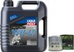 LIQUI MOLY Kit d'entretien pour BMW K 1100 LT Special Edition ABS, année de construction 1994, 10W-40, 4 litres
