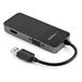 StarTech.com Startech USB32HDVGA - USB naar VGA/HDMI Adapter - Zwart - 0.11 m