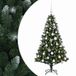 vidaXL Kunstkerstboom met Ballen 120 cm 150 LED's Warmwit