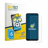 BROTECT - Screenprotector voor Invens NOTE TK02 - Folie Beschermfolie transparant 6 Stuks