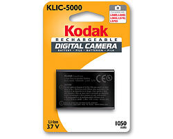 Kodak Li-Ion Rechargeable Digital Camera Battery KLIC-5000