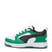 Puma Rebound V6 Lo Sneakers - Wit/Zwart/Groen