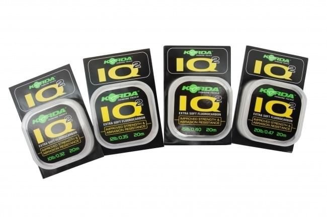 Korda IQ Extra Soft Fluorocarbon - 5.4 kg - Transparant