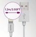 Philips Apple Oplaadkabel - DLC2103V - Lightning USB - 1.2M - Wit