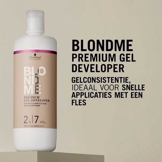 Schwarzkopf Professional Schwarzkopf - BLONDME Premium Gel Developer 2% - 1000ml
