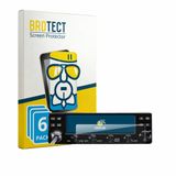 BROTECT Screenprotector 6 Stuks voor Midland 8001 Pro Beschermglas Transparant