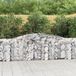 Maison Exclusive - Geknoopte gaasbakken, 7 stuks, 400x30x100/120 cm, verzinkt staal