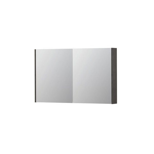 Ink Spiegelkast met 2 dubbelzijdige spiegeldeuren en stopcontact/schakelaar 1105362