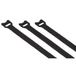 Hama 00221008 kabelbinder Haak & lus kabelbinder Nylon, Polypropyleen (PP) Zwart 20 stuk(s)