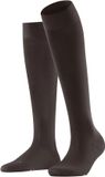 FALKE Vitalizer met compressie katoen kniekousen dames bruin - maat 35-36