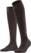 FALKE Vitalizer met compressie katoen kniekousen dames bruin - maat 35-36
