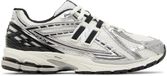 New Balance Witte Leren Sneakers Met Rubberen Zool Voor Mannen