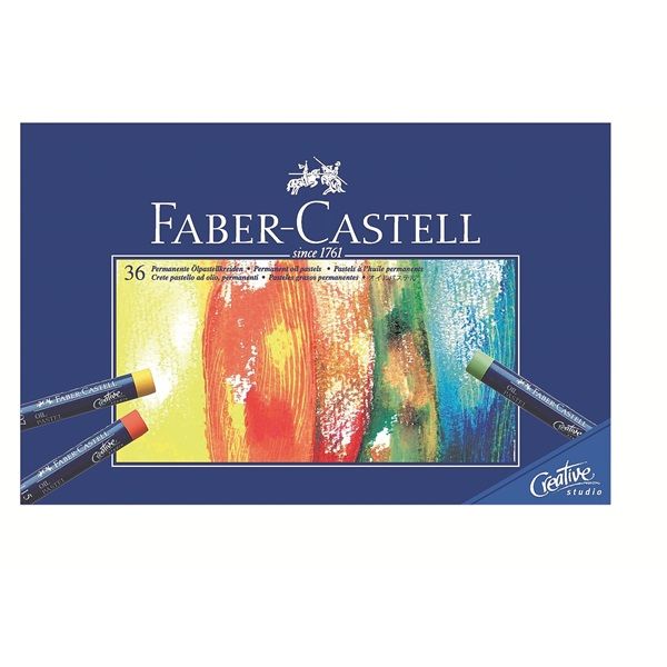 Faber-Castell Creative Studio Oil Pastel Set - 36 Colors