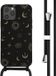 iMoshion Hoesje iPhone 12 Pro / 12 - Siliconen Design Hoesje met Koord - Zwart / Sky Black