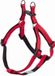 Nobby Soft Grip Harnas / Hondentuigje - Nylon - Gevoerd - Rood-Zwart - Borstomtrek: 60 - 86 cm