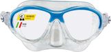 Cressi Moon Kid Mask - Uniseks duikmasker voor kinderen, Transparant/Blauw