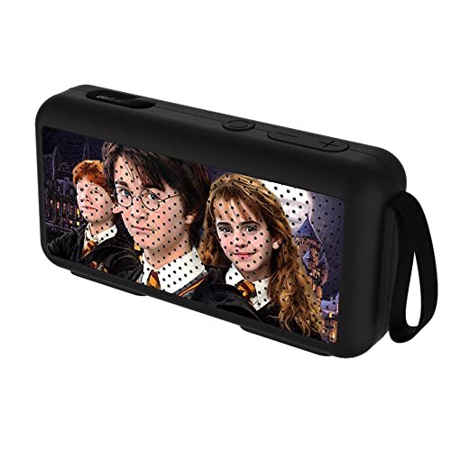 ERT GROUP licenties Harry Potter patroon Harry Potter 084 Bluetooth luidspreker, draagbare luidspreker van 3 W, ingebouwde microfoon en FM-radio, micro SD-kaartsleuf, oplaadbare batterij