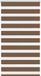 Zebra store 70x100 cm largeur du tissu 65,9 cm polyester marron