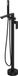 Mexen Leda freestanding bath tap, black - 75633-70