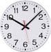 EUROTIME 55000 Wandklok Zendergestuurd 30 cm Wit