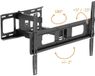 My Wall TV-beugel Zwart 37-86 inch