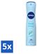 Nivea Deodorant Spray Fresh Energy - 150 ml - Voordeelverpakking - 5 stuks