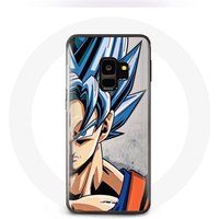 Maniacase Etui voor Samsung Galaxy S9 Anime Dragon Ball Goku blauw haar