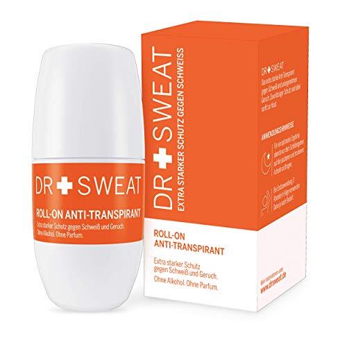 Dr. Sweat TRIIR Dr. Sweat Roll-On Extra Strong Anti-transpirant voor extra sterke bescherming tegen zweet en geur, 50 ml