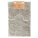 RESTILO Tapis de bain lot de 2 50 x 80 cm + 40 x 50 cm Tapis de salle de bain extra doux et absorbant Tapis de bain antidérapant Beige Bati