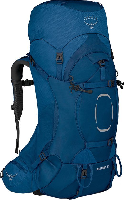 Osprey Aether 55 Backpack - Deep Water Blue - 55L - Unisex