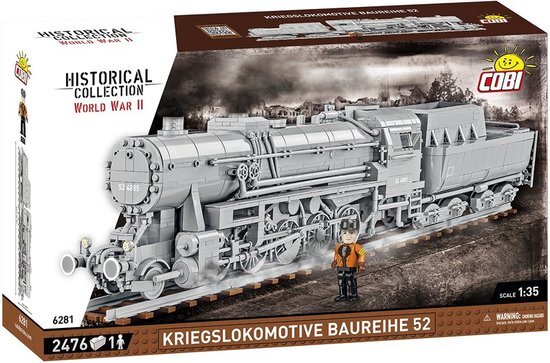 COBI Kriegslokomotive Baureihe 52 - COBI-6281