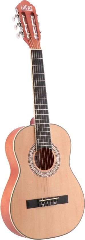 LaPaz C30N-3/4 Klassieke Gitaar - Mat Naturel