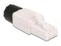 Delock 86978 connecteur de câble RJ-45 Blanc