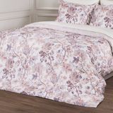 Dommelin Dekbedovertrek Bacio Tencel Satijn 300tc Multi-Roze 200x200/220