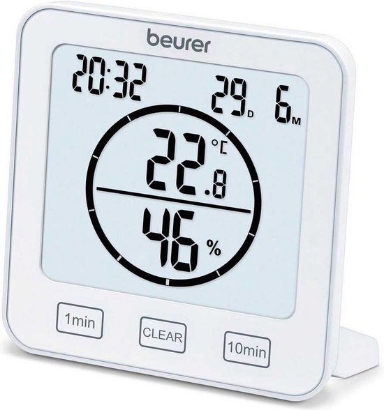 Beurer HM22 - Hygrometer - Luchtvochtigheid - Thermometer
